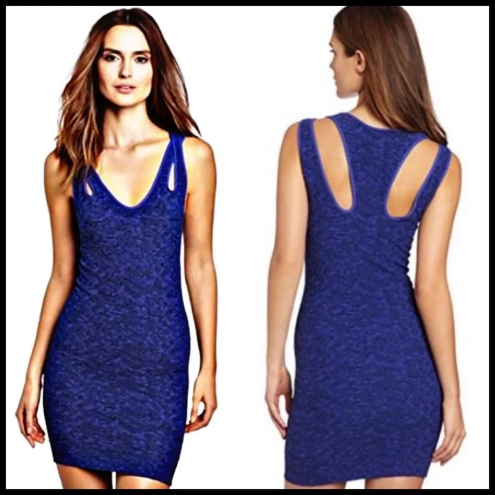 NWT BCBGeneration PERIBLU TWIST TANK BODYCON DRESS - Picture 9 of 10